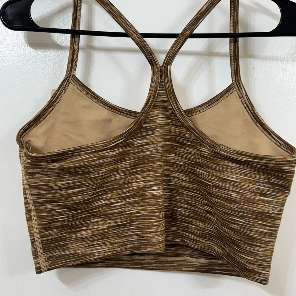 American Eagle Outfitters Tan Sports Bra